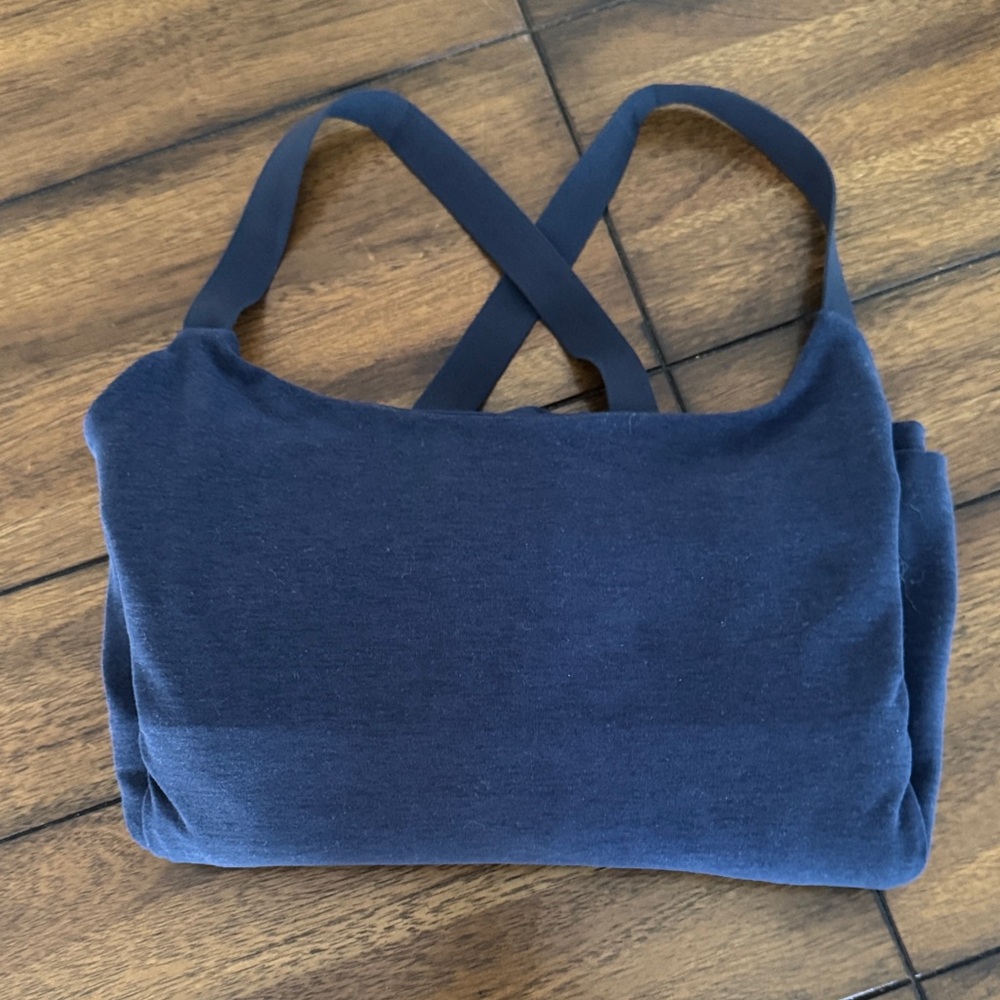 Beyond Yoga Midnight Blue dress with shorts under - Picture 2 of 5